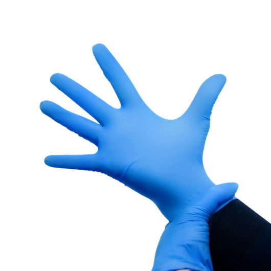 disposable examination gloves